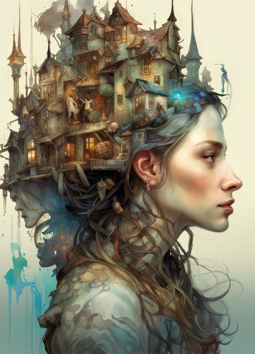 Fairytale Museum Portrait: Fantasycore Art