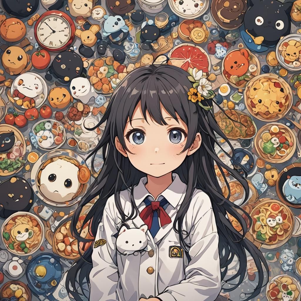 Anime Style Monday Morning Scene