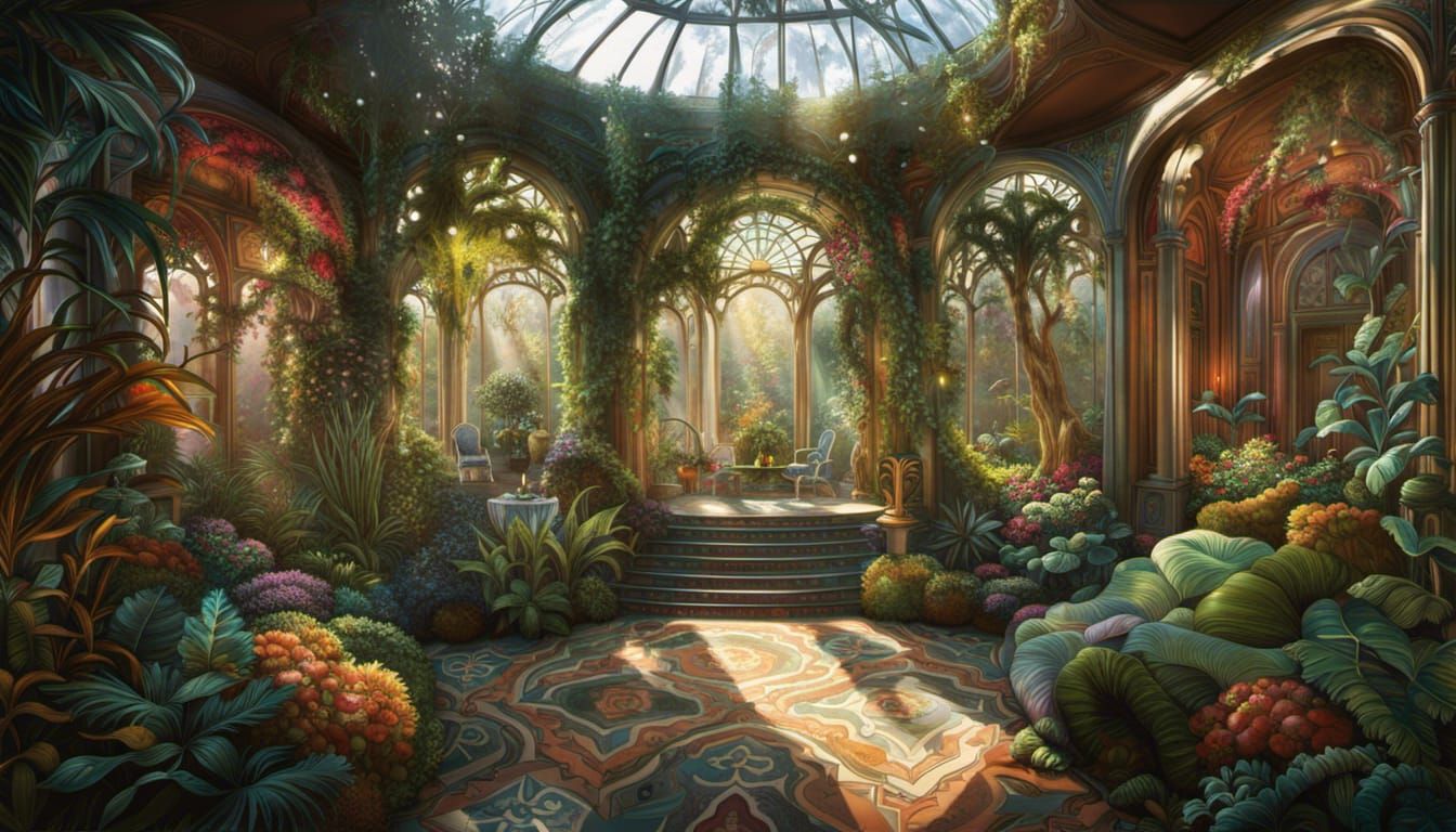 Garden Culture: Under Glass SDXL Remake