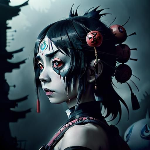 Epic Dystopian Fantasy in 3D Shading Style