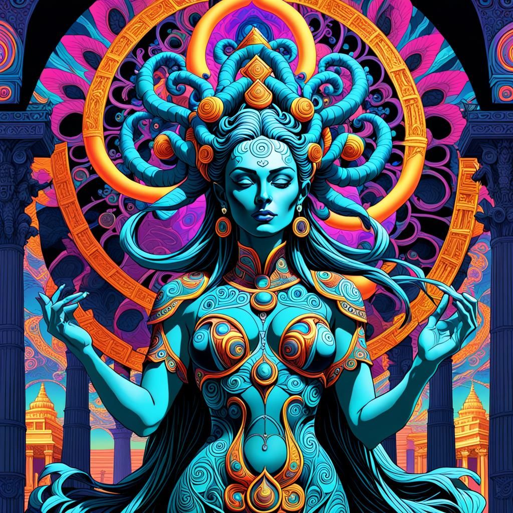 Tyche and the Temple of Fortune