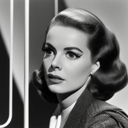 Vintage 1950's Model Photography