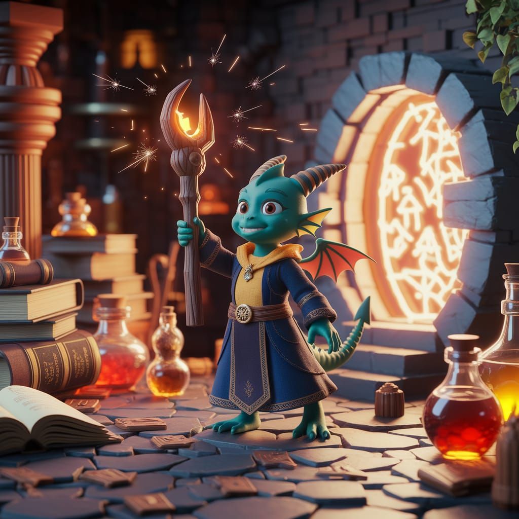 Little Dragon Mage O6