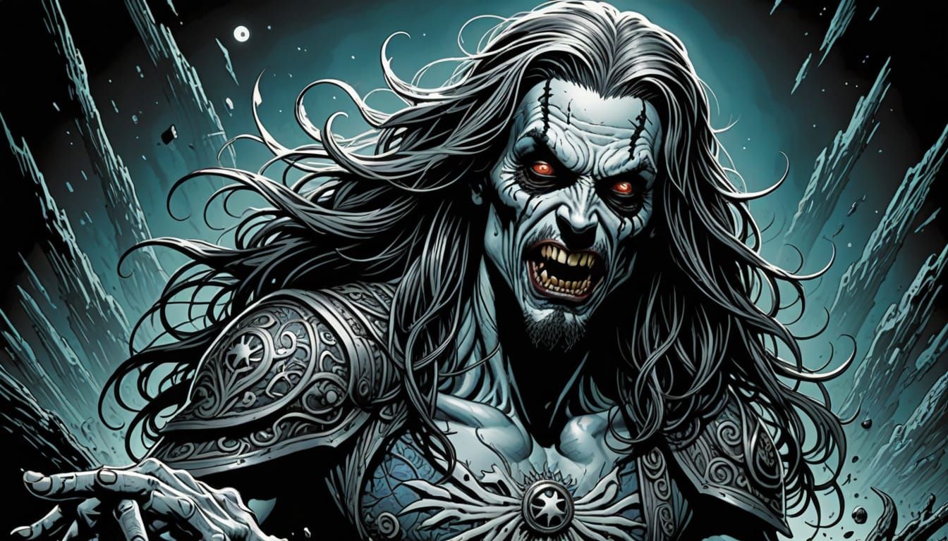 Comic Book Art of White Zombie