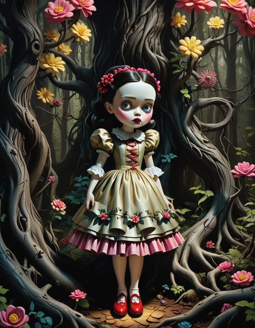 Twisted Wizard of Oz, Mark Ryden Style