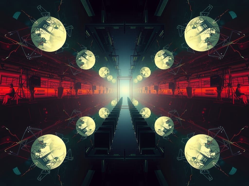 Surreal Disintegration: Randomized Visual Interference