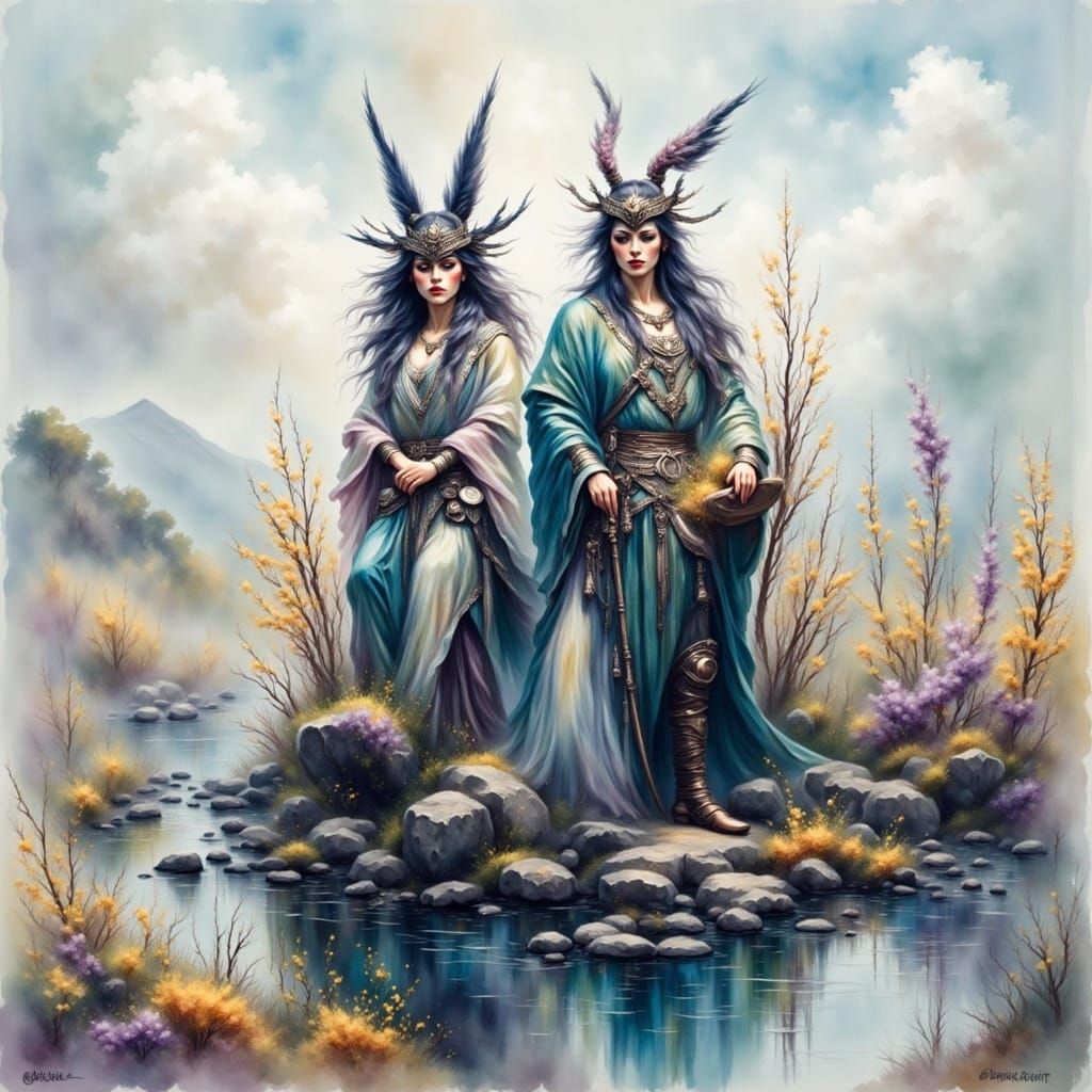 Surreal Echoes of Double DreamFLUX