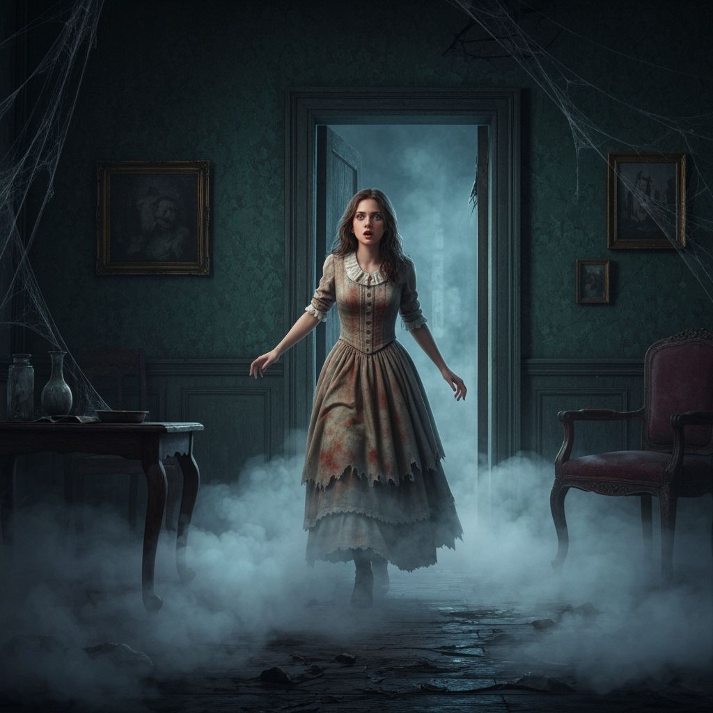 Victorian Ghost Story Concept Art Matte Painting