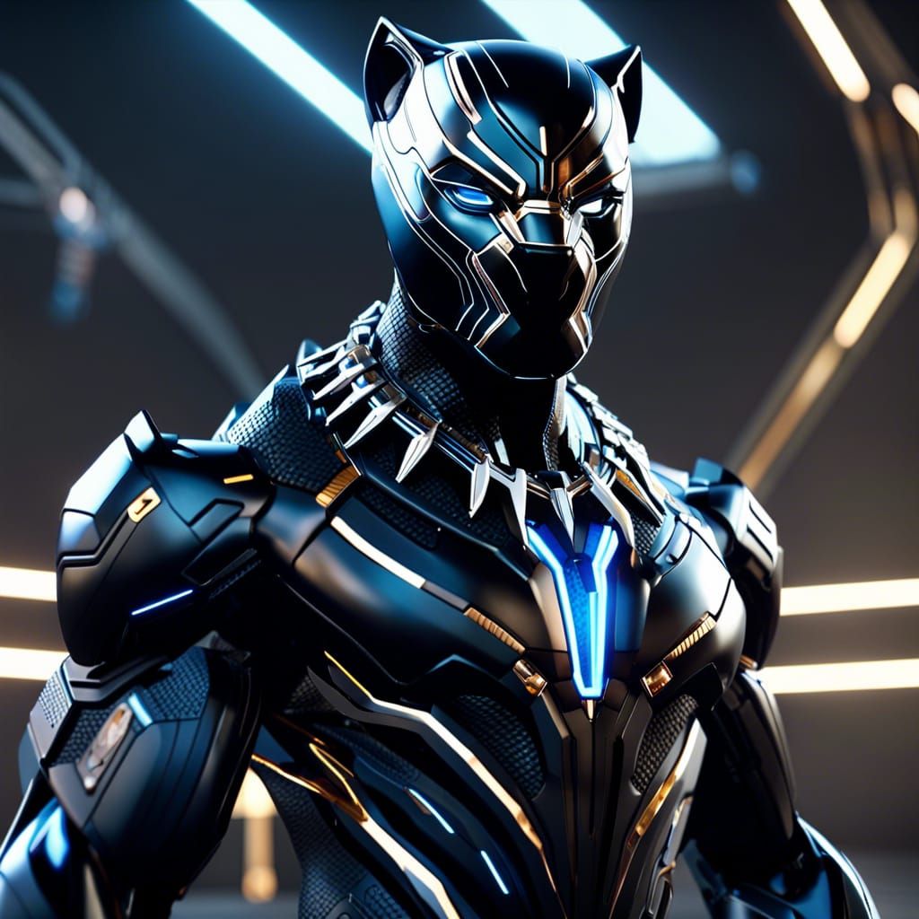Black panther suit 🤘