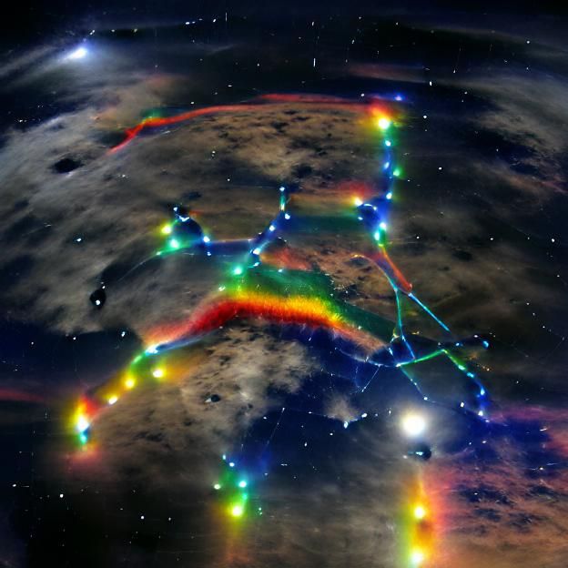 Rainbow Star Constellation: A Celestial Wonder