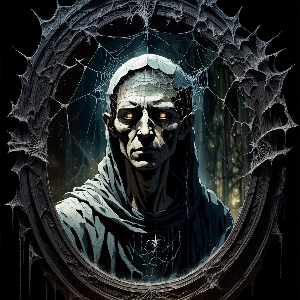 Mystical Mirror Reveals Dark Visions in Gothic Art