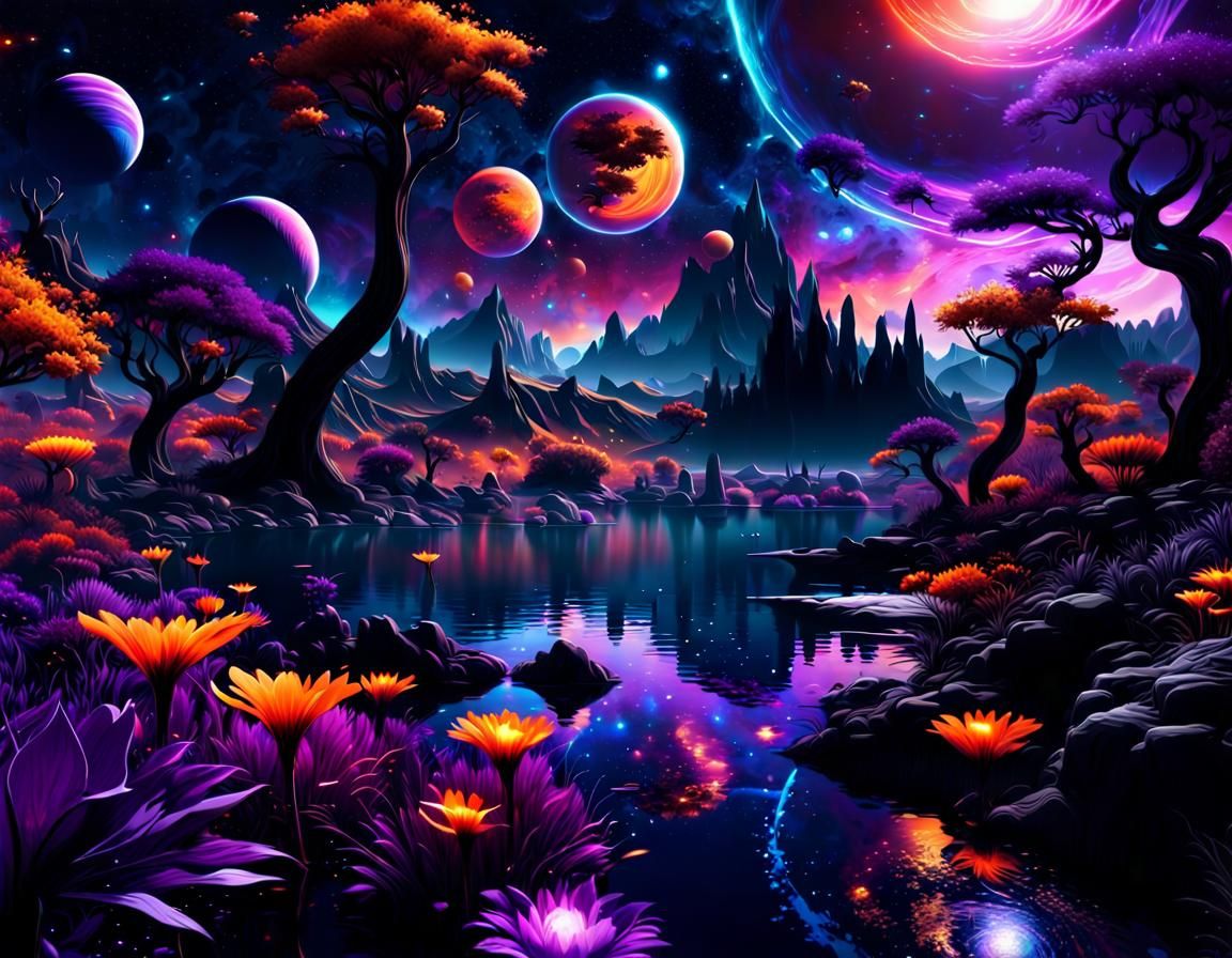 Fantasy Nightscape 25