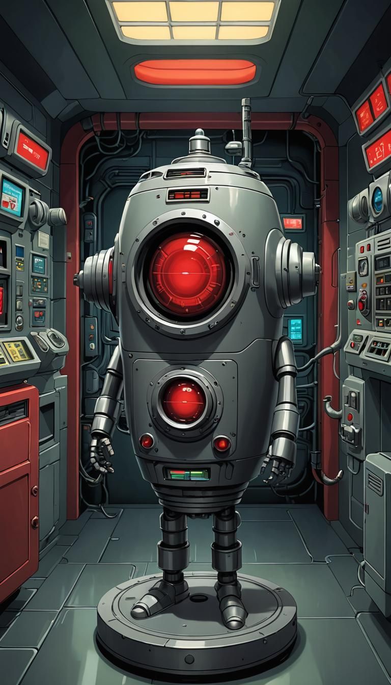 Hal 9000 as Bender