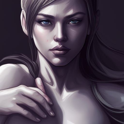 Star Wars Cosplay Portrait in Hyperdetailed Style