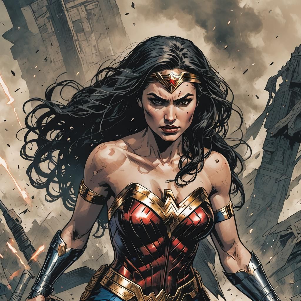 Demonic Wonder Woman Rises From Hell