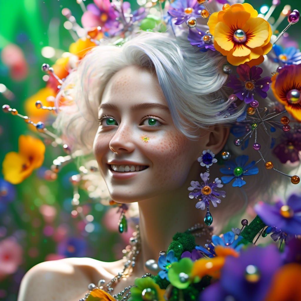 I'm drowning in flowers, remembering summer 2