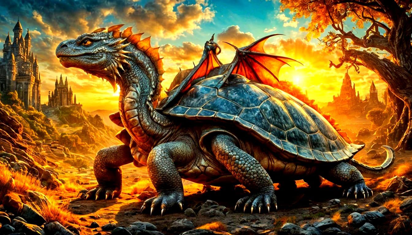 🐢🐉The Legendary Dragon Turtle🐉🐢
