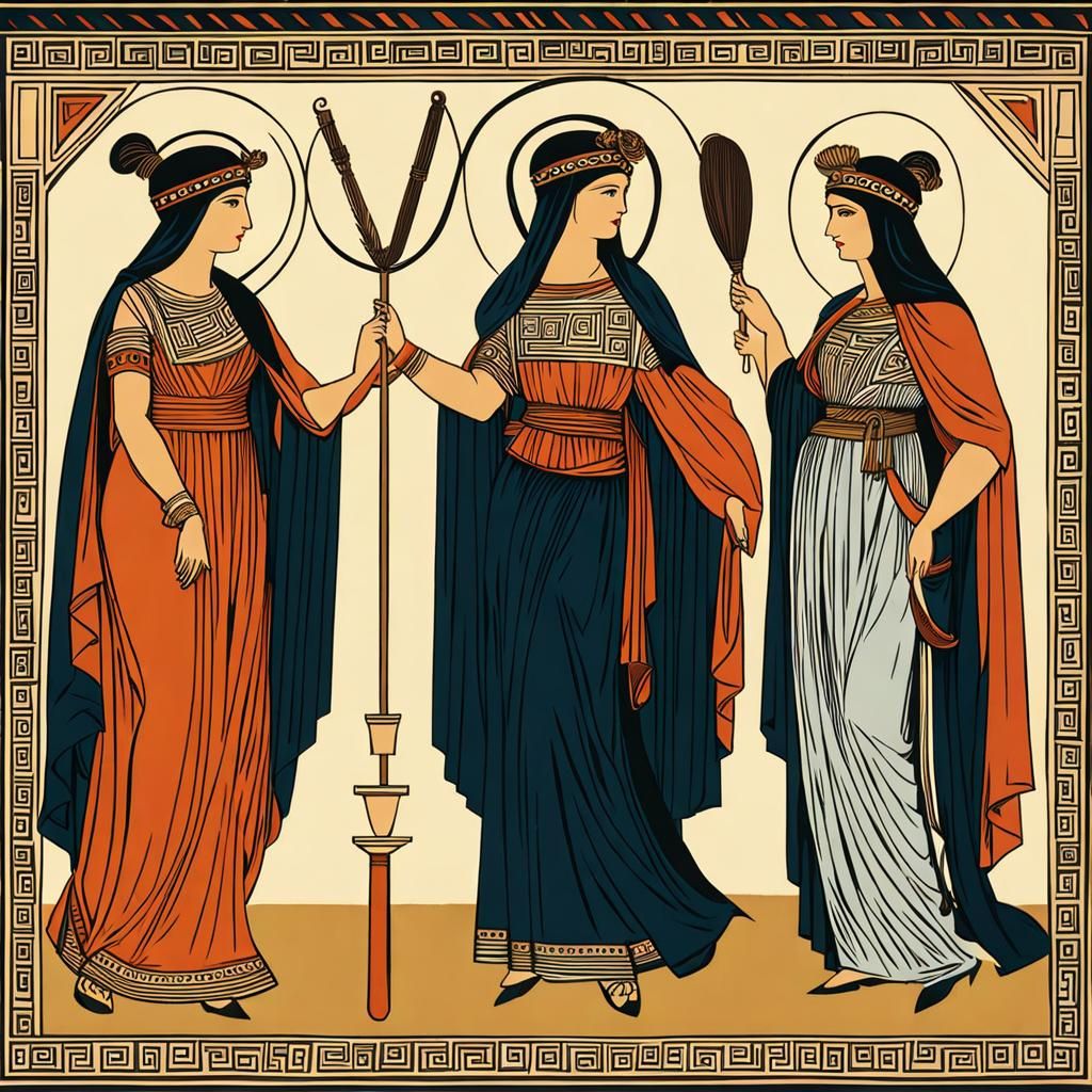 Moirai: The Three Fates of Greek Drama