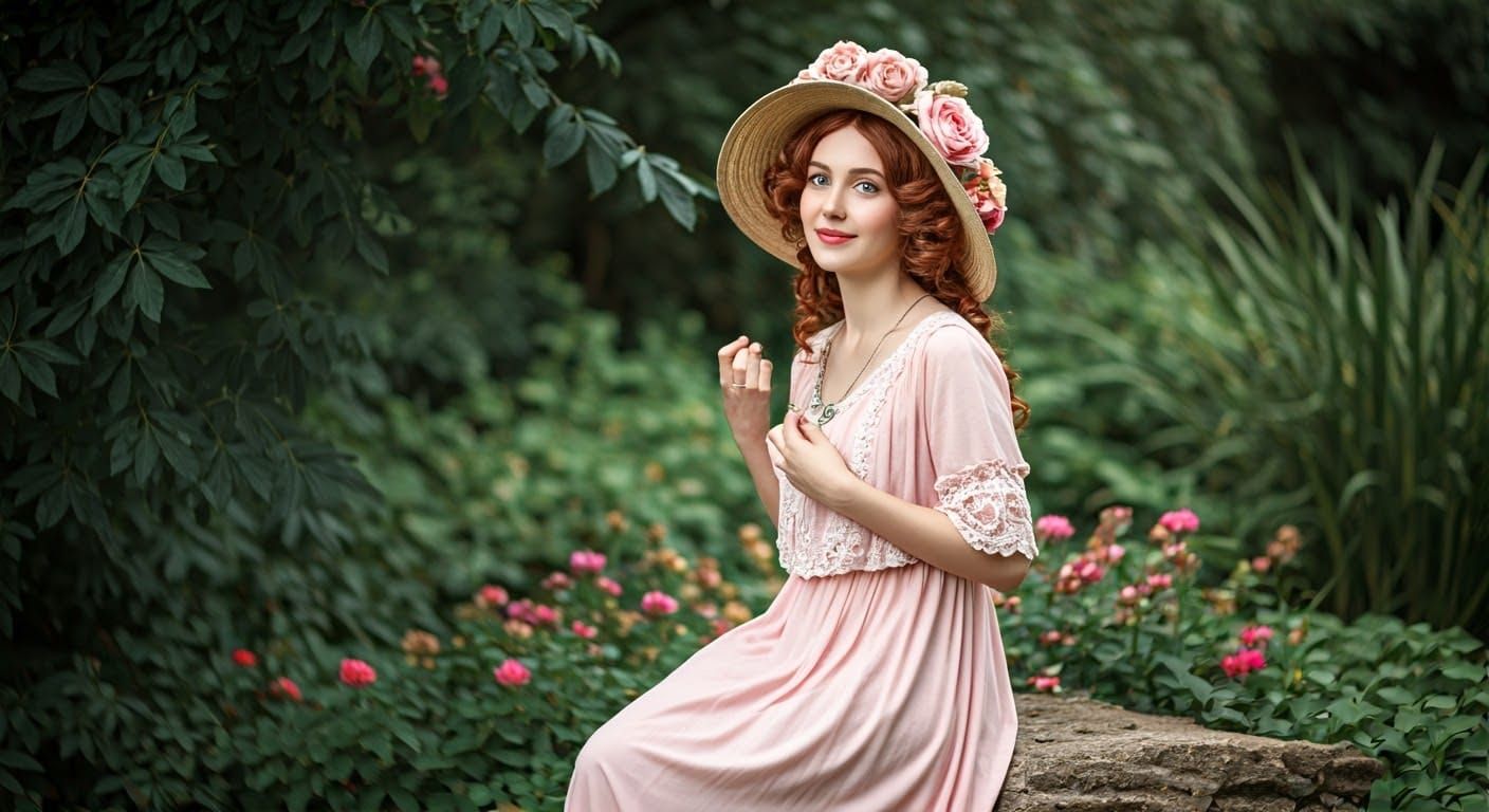 Whimsical English Rose in Soft Focus