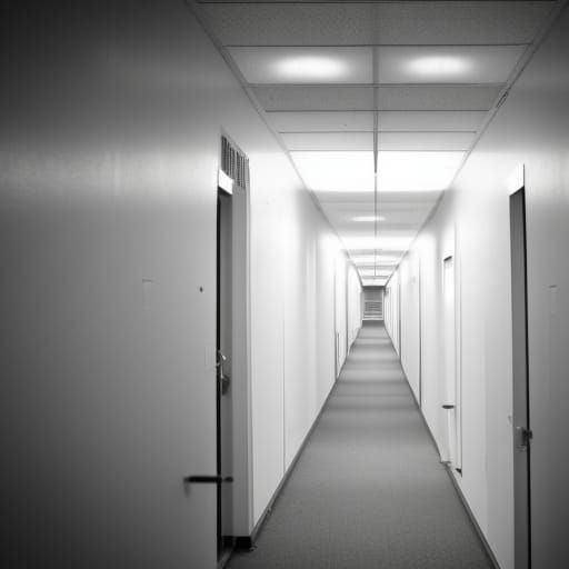 Creepy Empty Psychiatric Ward: Professional Photography