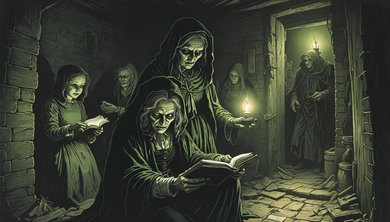 Gothic Horror: The Benson Family Confronts a Ghost