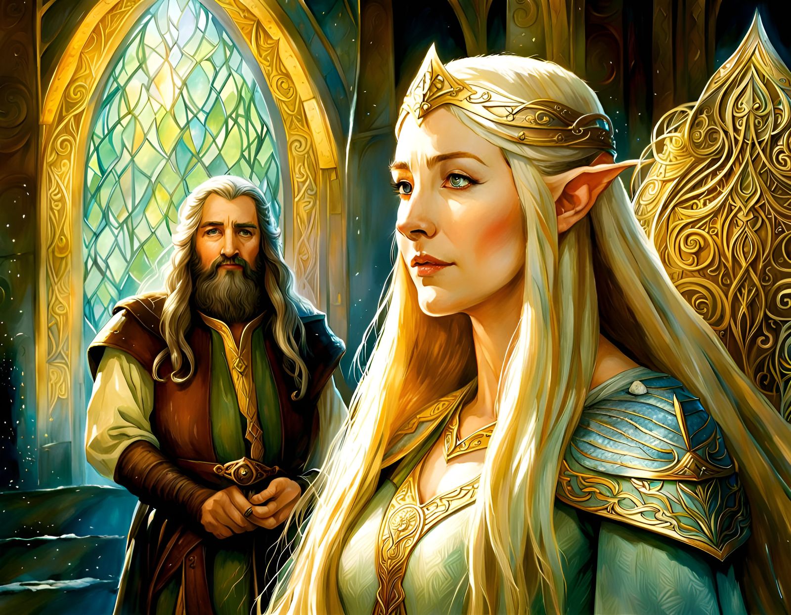 Galadriel's Gift: An Elven Queen's Generosity