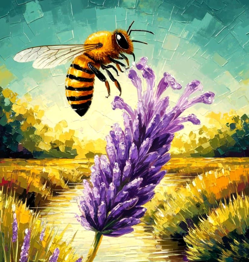 The bee 🐝