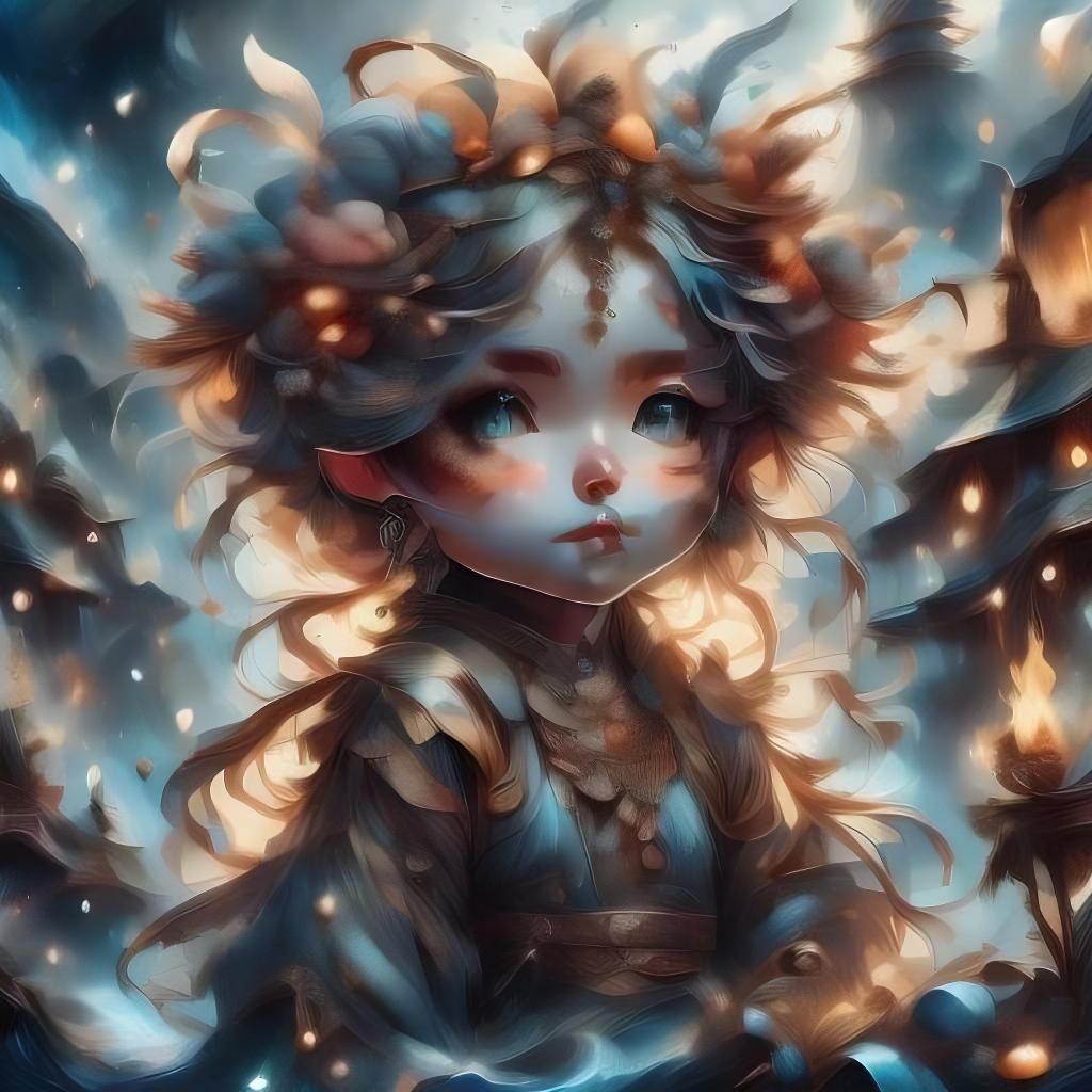 Hyperrealistic Portrait with Cinematic Lighting in 8K