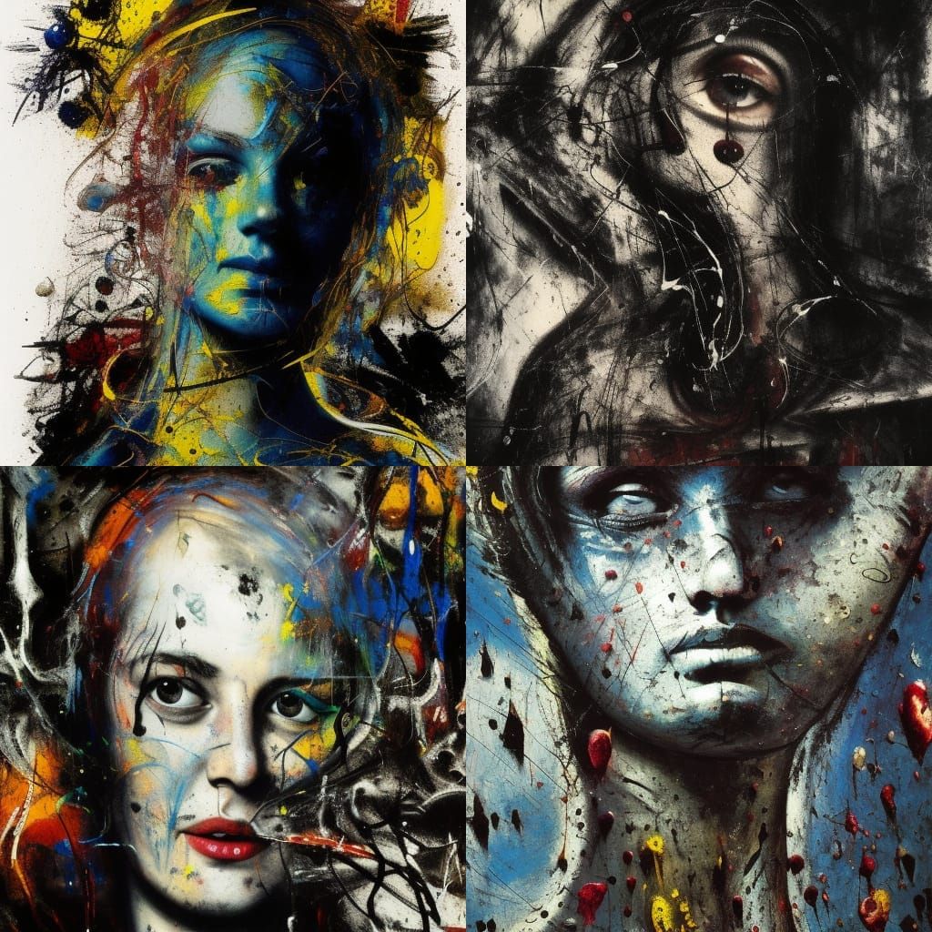 Medieval Woman as Detailed Matte Painting