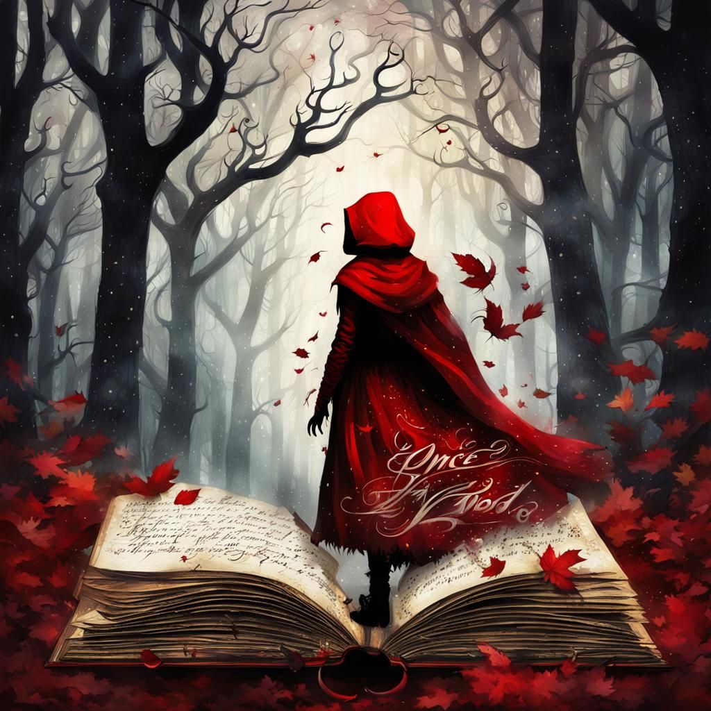Little Red Riding Hood: Fairytale Fantasy in Watercolor