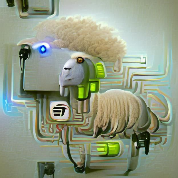 Cyberpunk Cityscape with Flying Vehicles