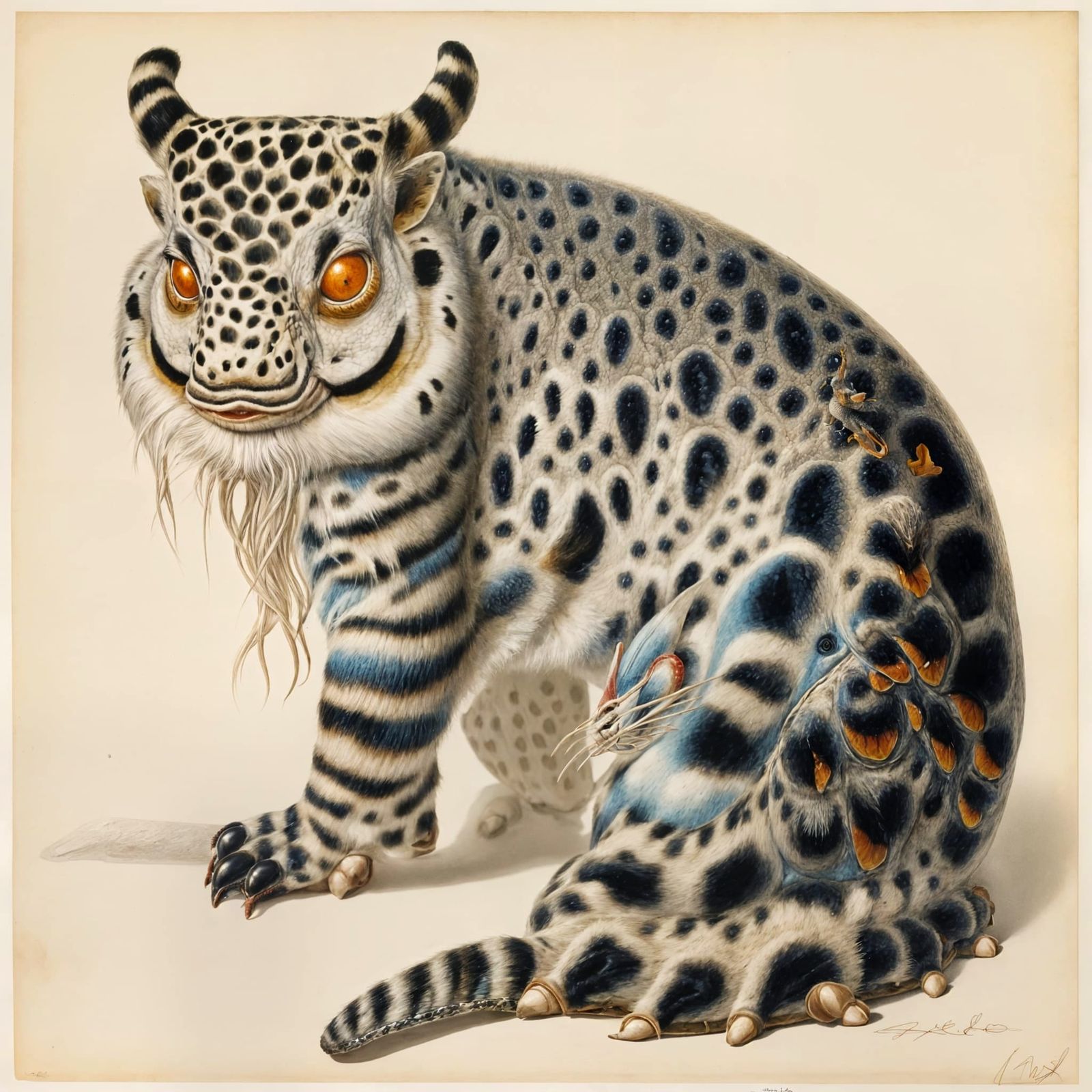 nice kitties? (not, as it's been spotted by eagle-eyed folks that they seem to be reproducing on the surface of their ha...