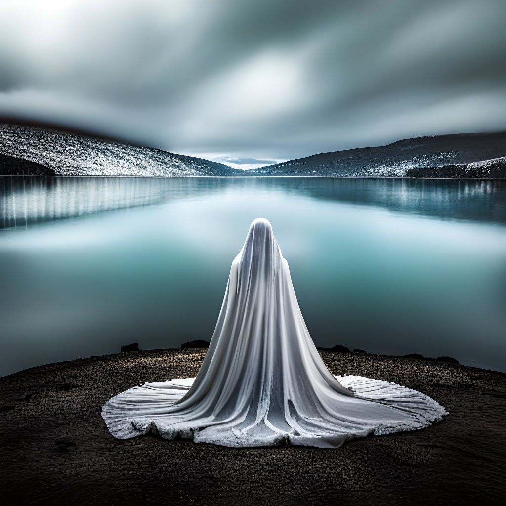 Ethereal Apparition at Sinister Lake
