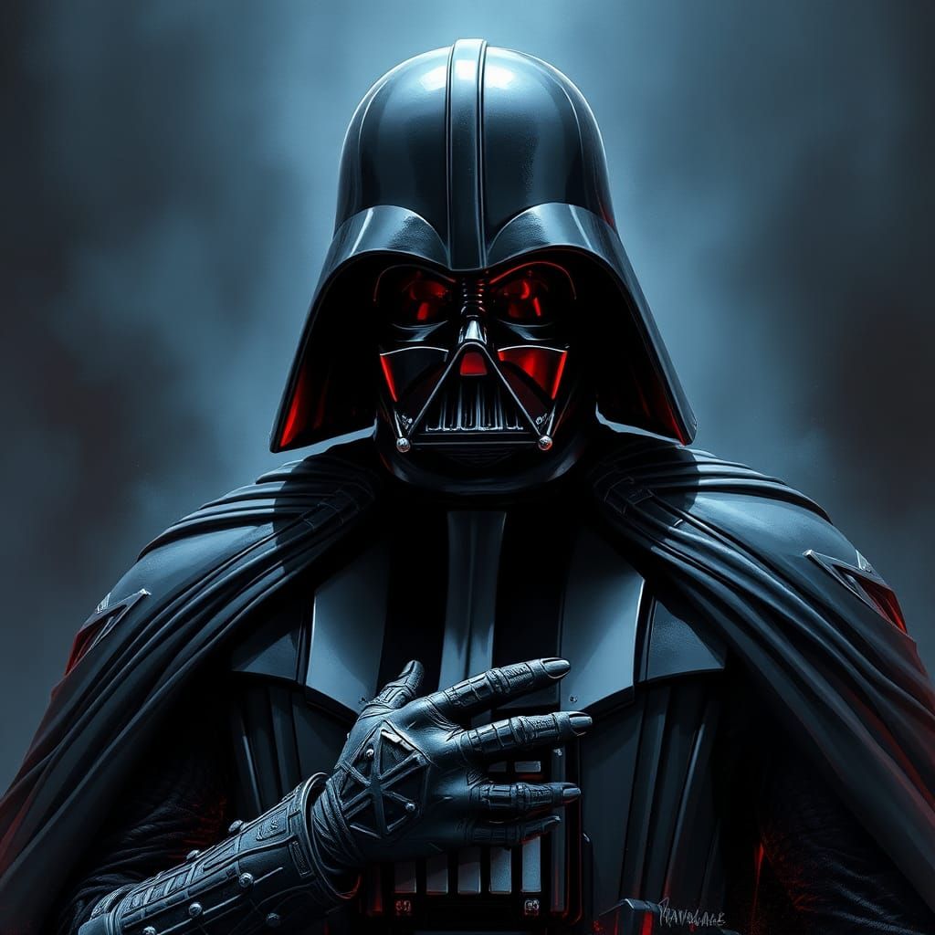 Darth Vader Reimagined as Death Itself