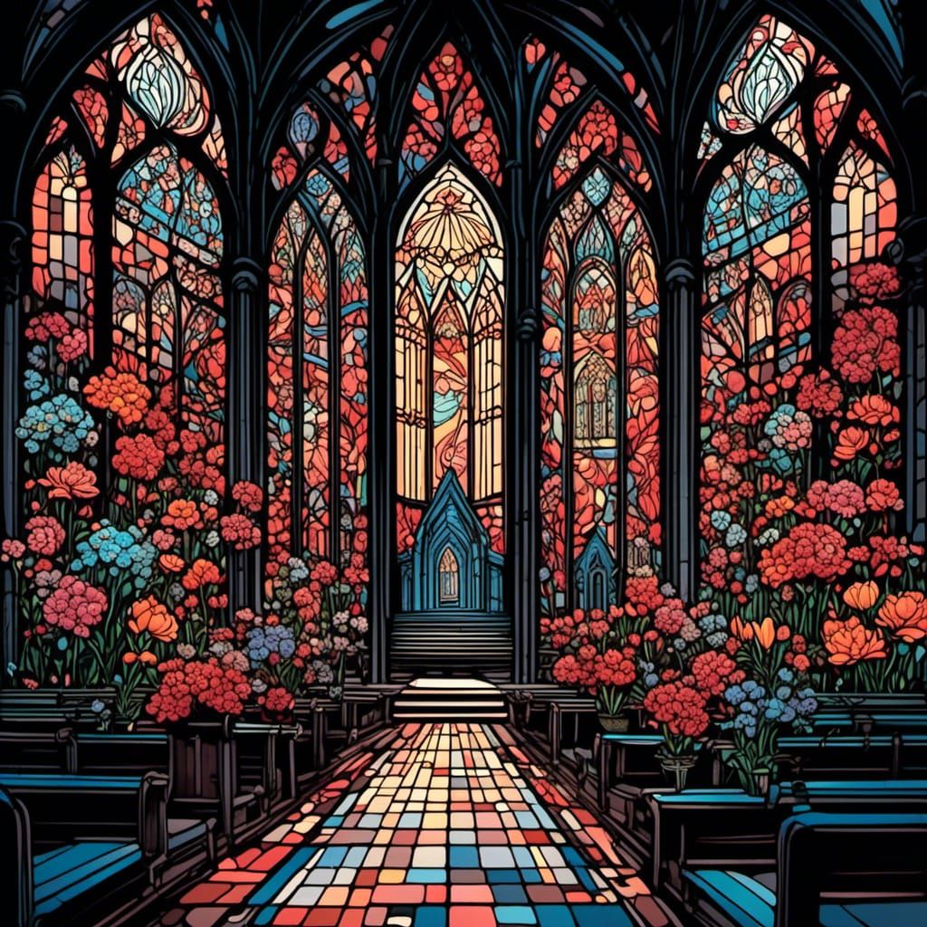 Stained Glass Cathedral