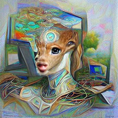 Abstract Image Generated by Artificial Intelligence