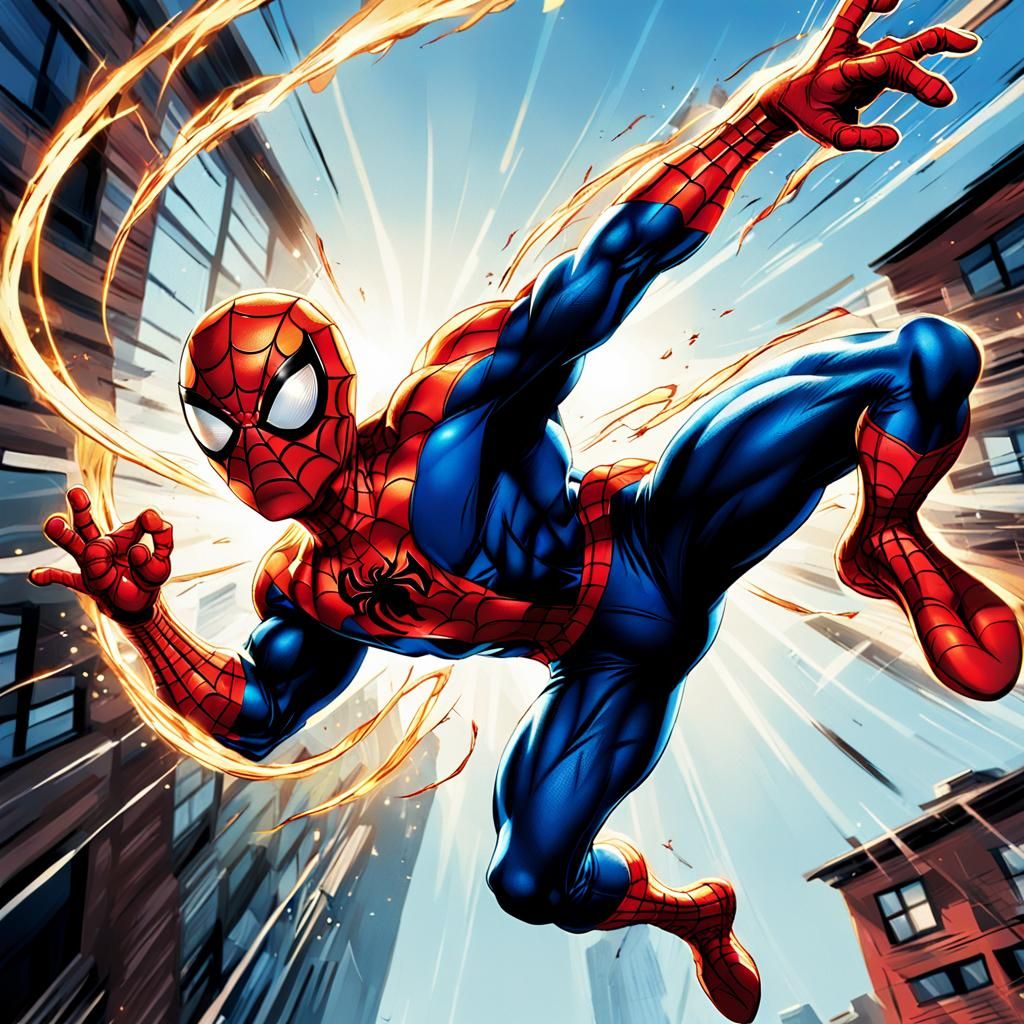 A [Spiderman]-JackieChan Fanart by Madam Lu '24