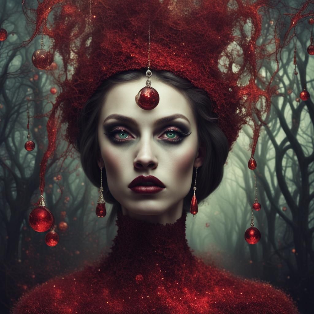 Surreal Sparkling Witch Saint: A Bloodthirsty Hypocrite