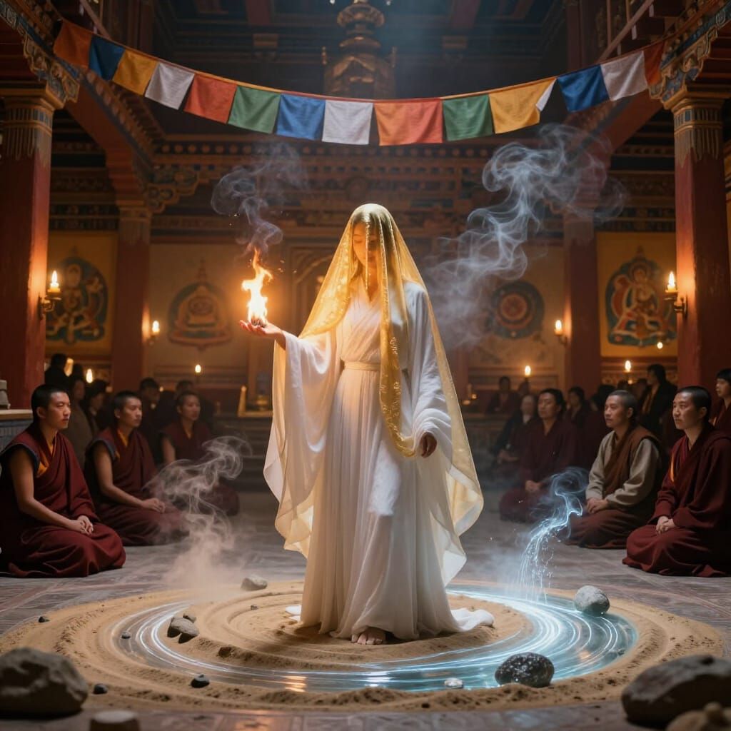 Master of Elements Crowned in Golden Temple