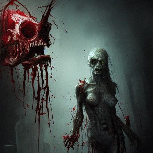 Gory Zombie in Ultra HD Sinister Graphics