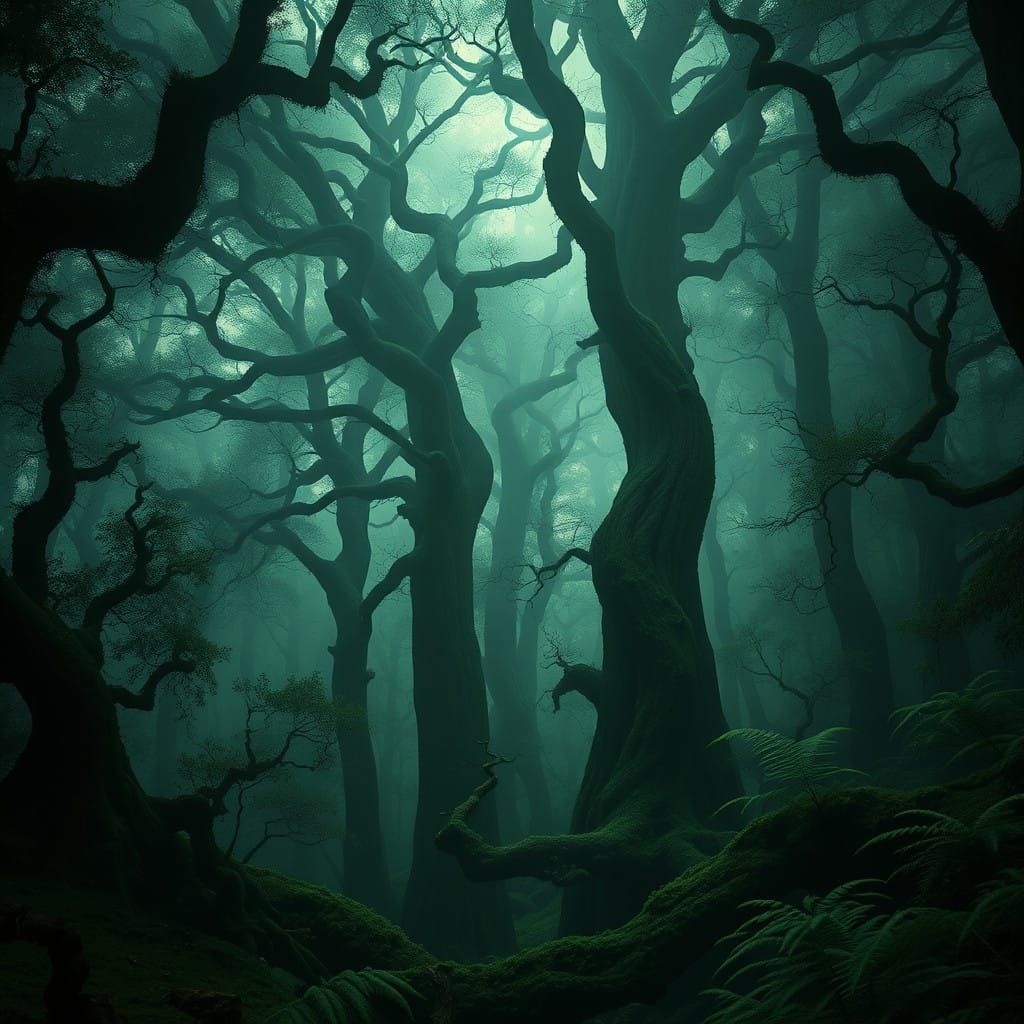 Ethereal Twilight Forest
