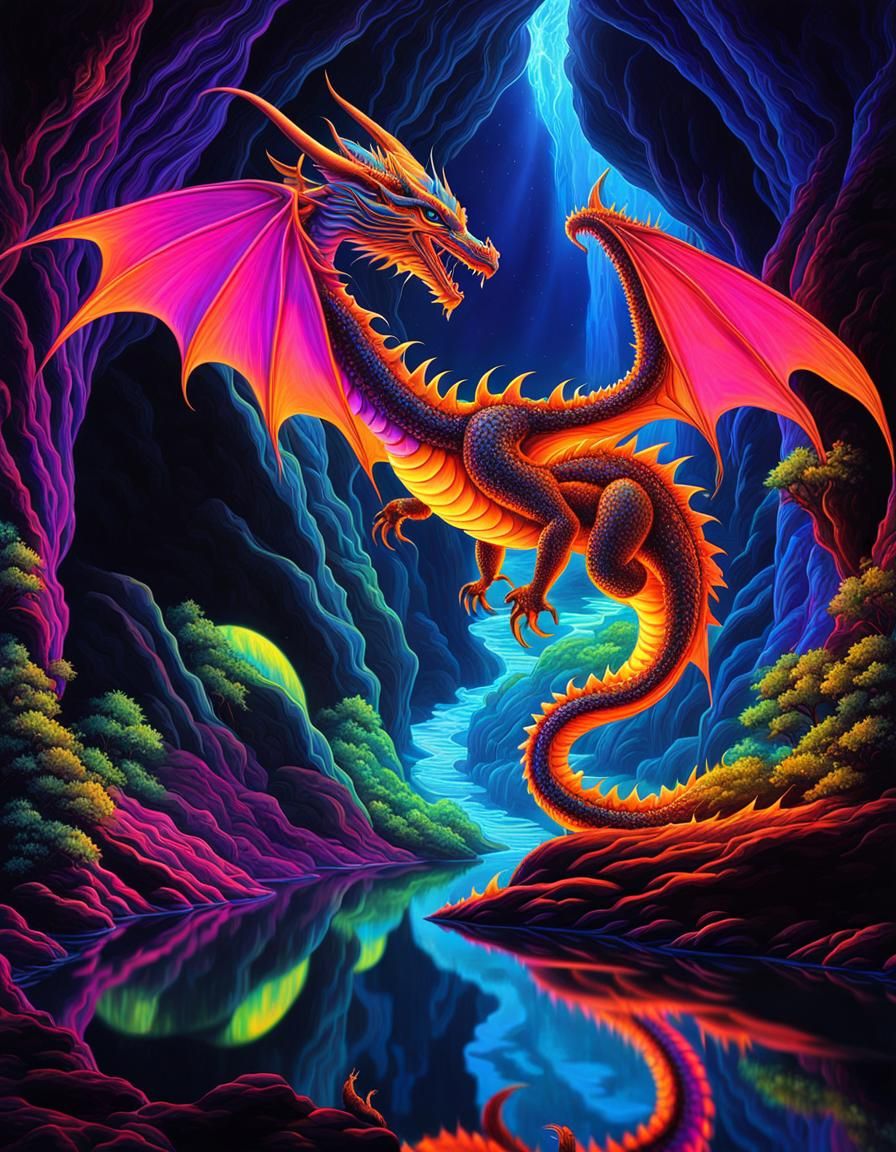Fluorescent Dragon