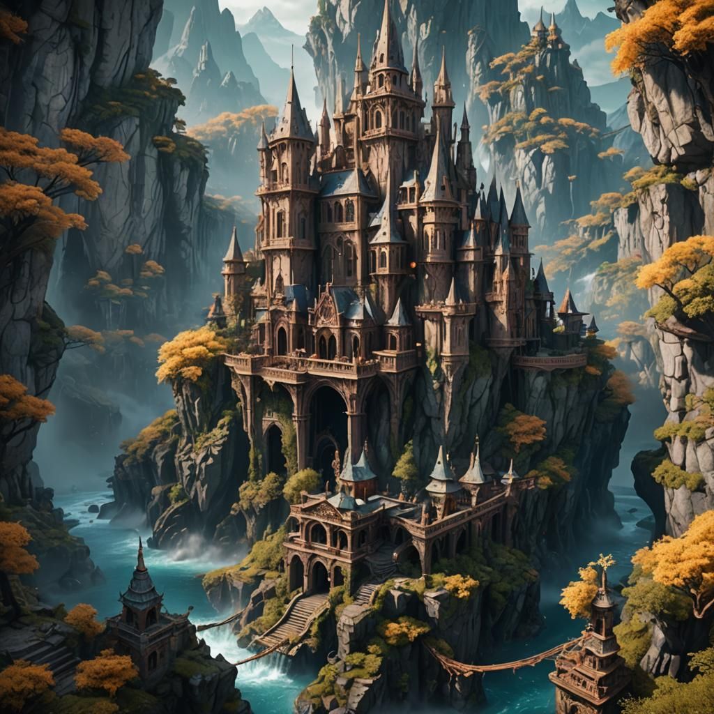 Fantastical Sadness in Detailed Matte Painting