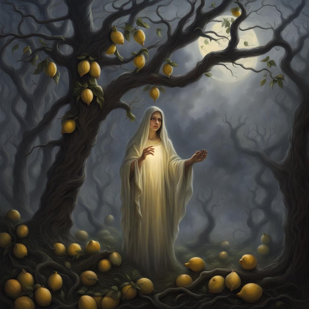 Ethereal Ghost of Mary in Sinister Mist