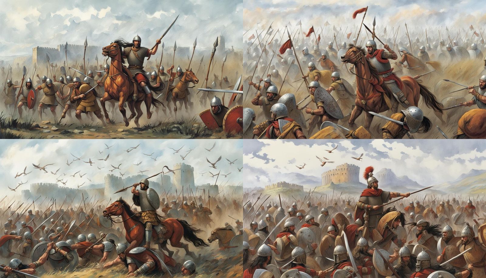 Iron Age Battle Scene: Scythians, Alans, and More