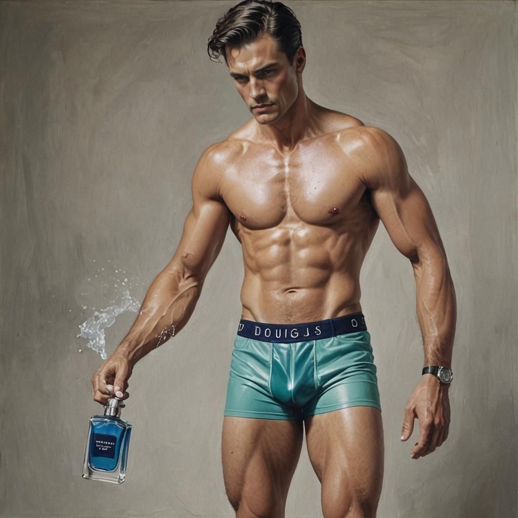 David Douglas: Hyperrealistic Portrait Amidst Douglas Firs