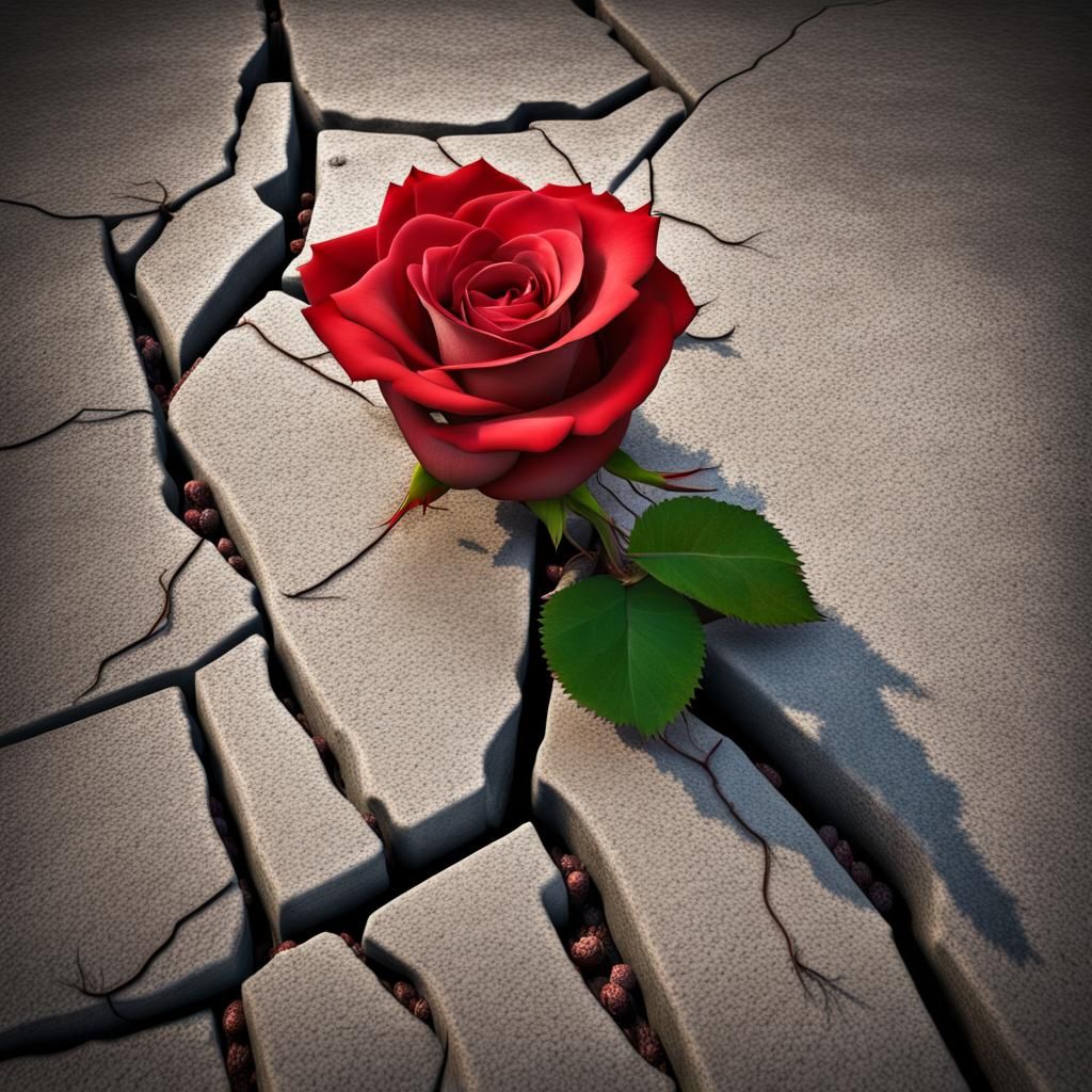 The Rose That Grew From The Concrete