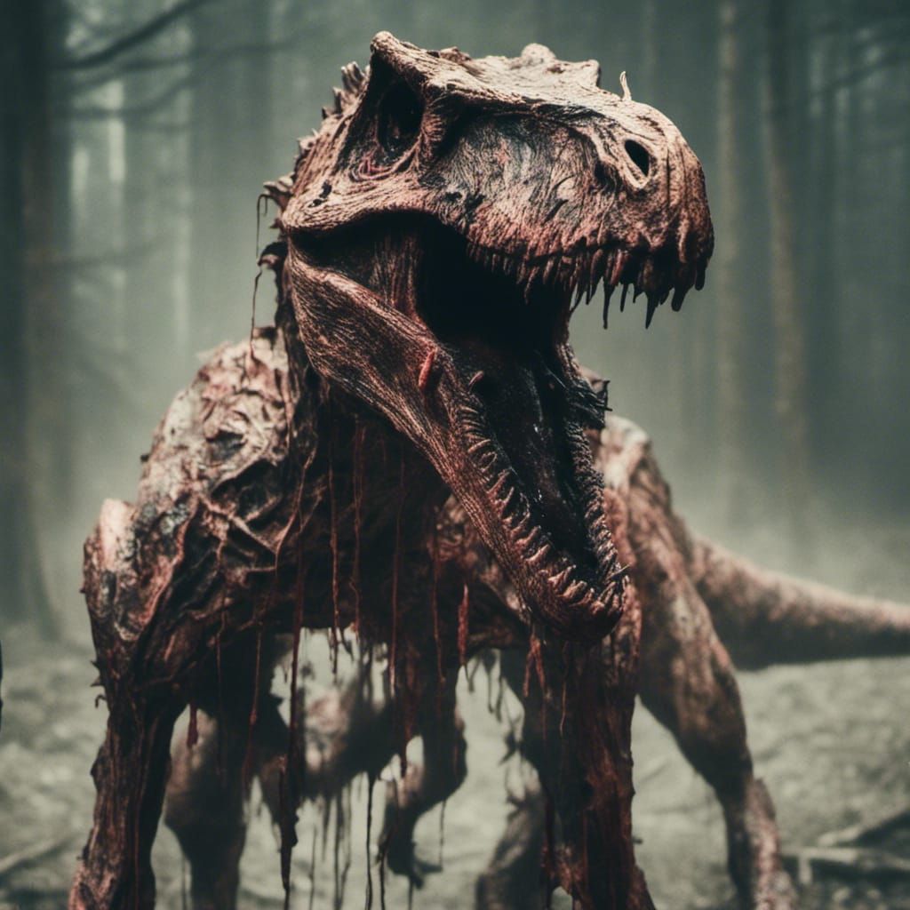 Extreme Dinosaur Horror with Claws and Mutations