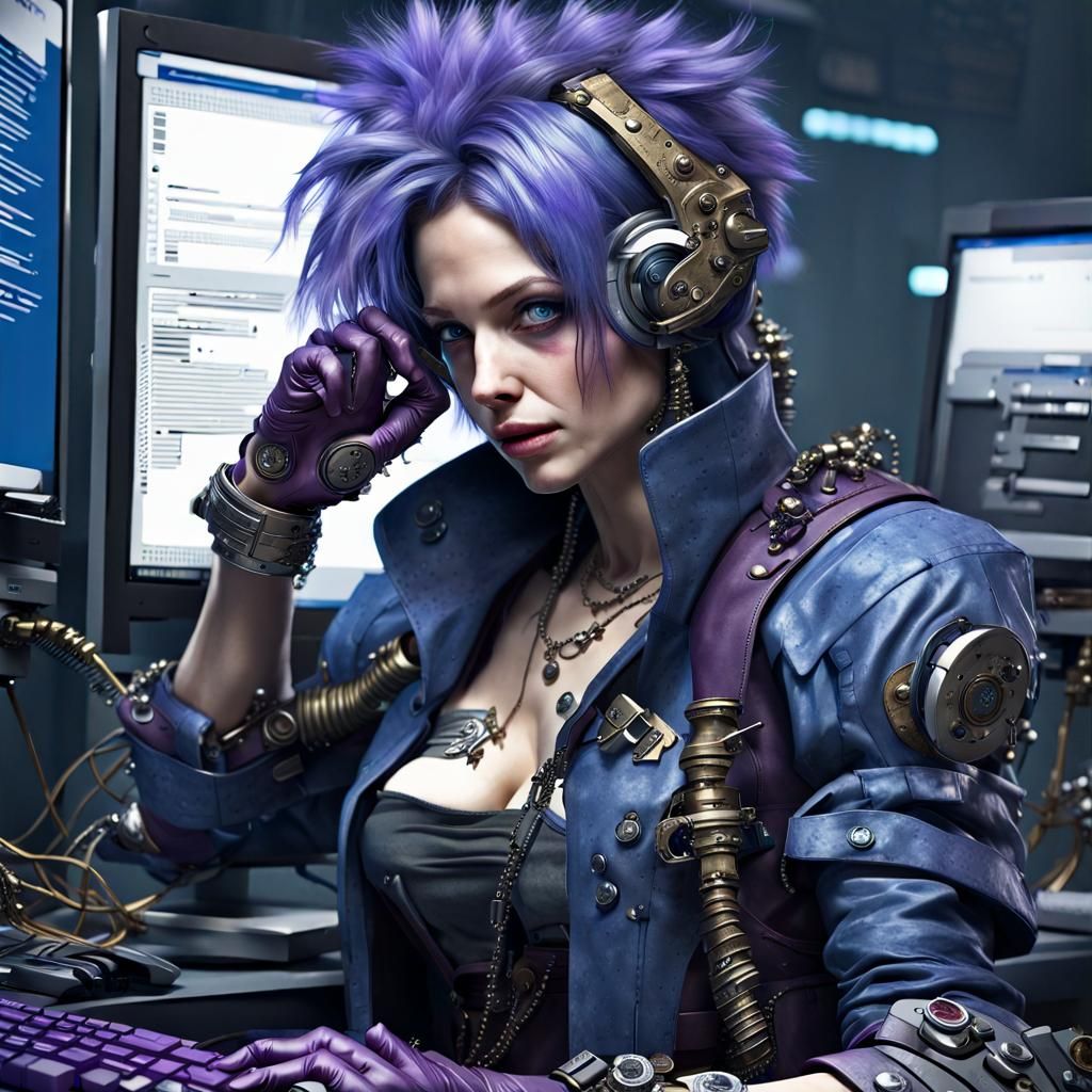 Punk Luddite's Cyberpunk Rage Against Golden Computers