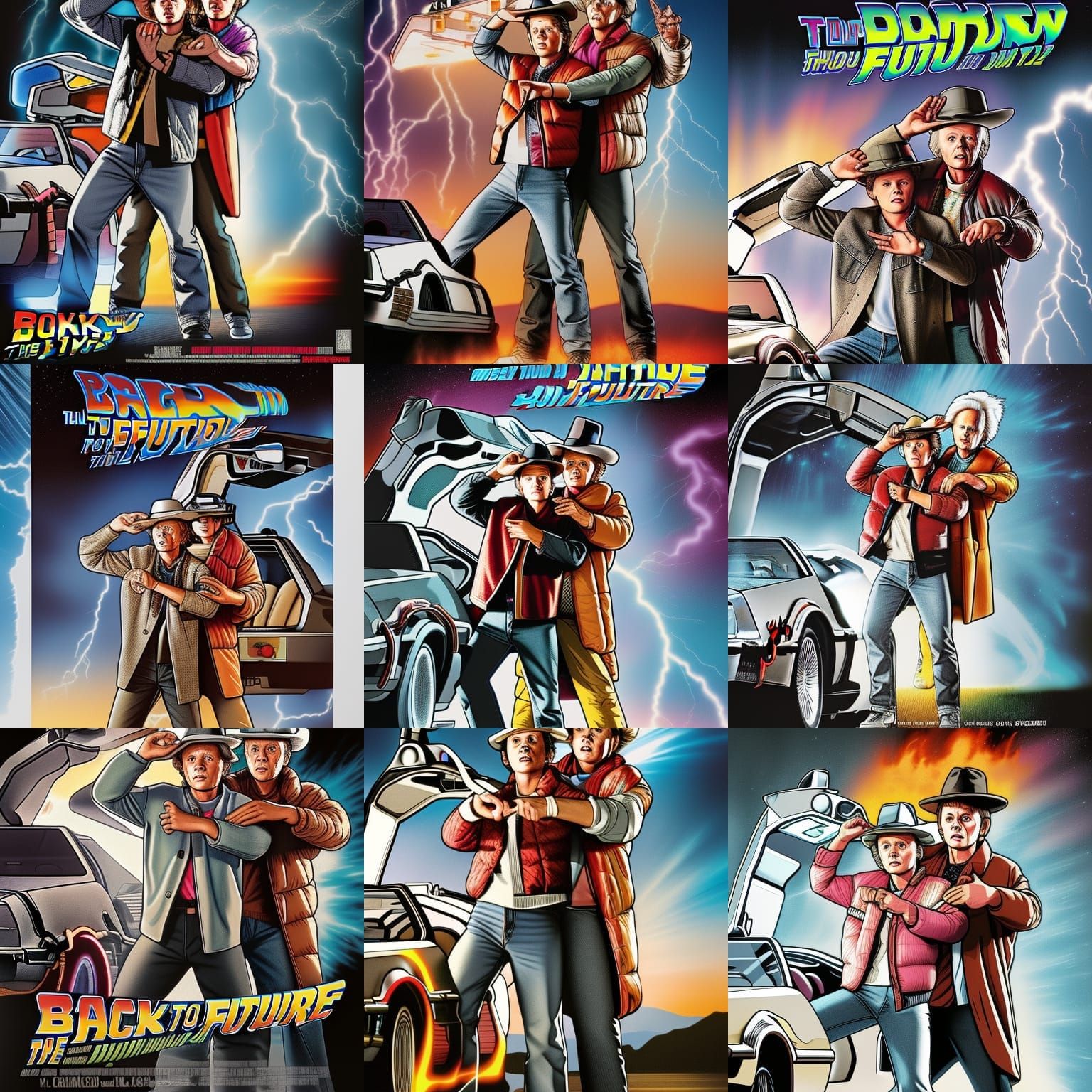 Back to the Future Part 2 Poster